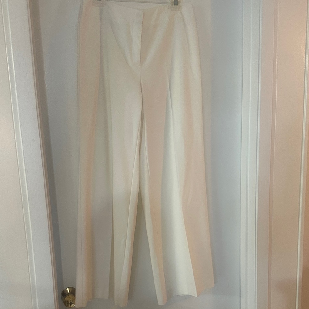 Chico's Cream Wide Leg Women's Pants